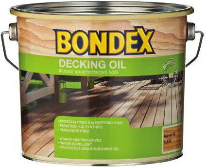 Bondex Extreme Decking Oil Λάδι Εμποτισμού Νερού 900 Άχρωμο Ματ 2.5lt