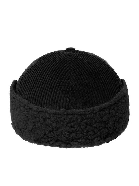 Шапка Cozy Cord с Капаци за уши Bb Черна-k5470-black