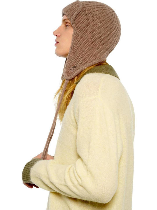 Kangol Текстилна мъжка шапка Бежова