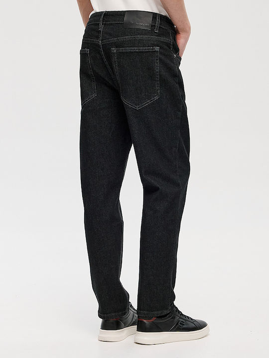 Men's Black Denim Pants
