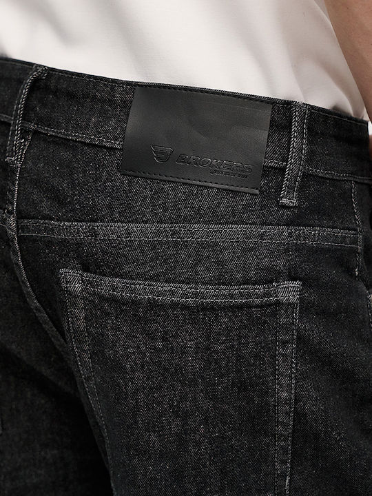 Men's Black Denim Pants