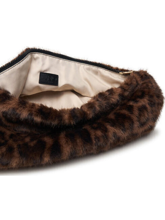 Brown Fur Women's Shopper Bag