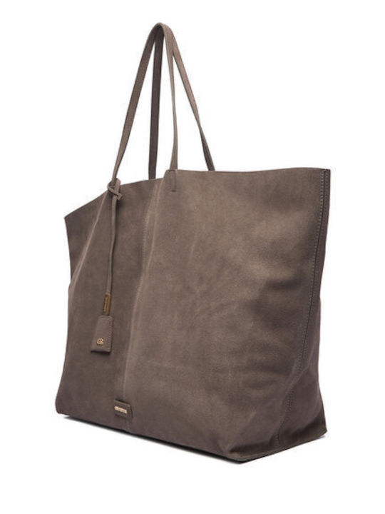 Geantă Shopper Dama Taupe