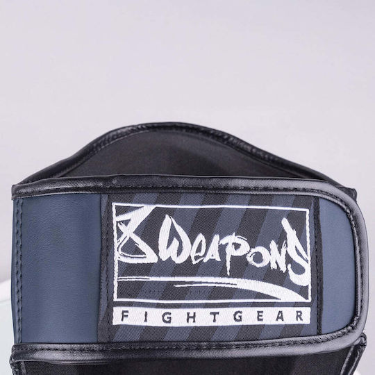 8 Weapons Adult Black Shin Guards