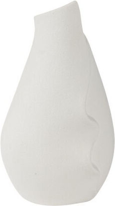 Estia Ceramic Vase White 13.5x13.2xH14.3cm
