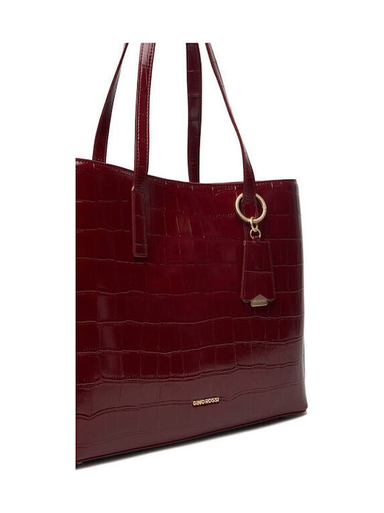 Γυναικεία Shopper Τσάντα Burgundy