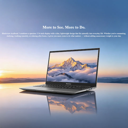 Acebook 5 15.6" IPS FHD (Pentium Quad Core-N6000/16GB/512GB SSD/W11 Pro) (International English Keyboard)
