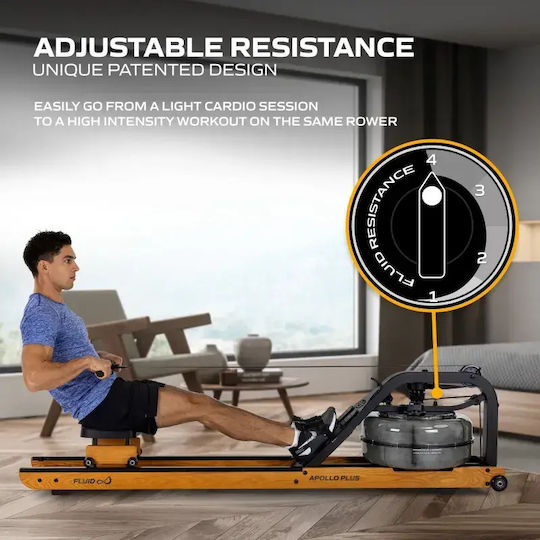 Rower Apollo Plus 24FAPP0000 Οικιακή Κωπηλατική Νερού