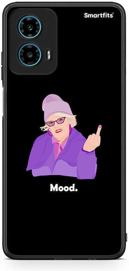 Grandma Mood Schwarz Motorola G34 5G Handyhülle