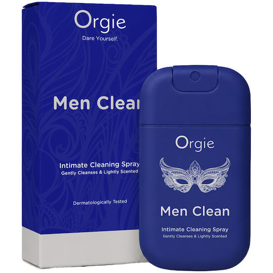 Orgie Men Clean Spray for Gentle Cleansing of the Intimate Area Suitable for the Whole Family 30ml