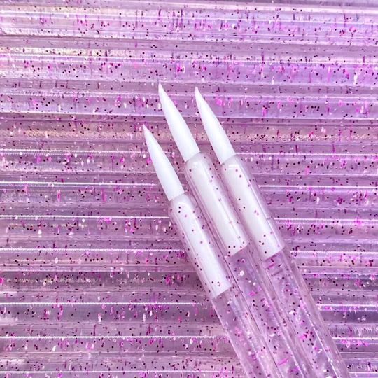 Lash Lift Swabs for Separating Eyelashes & Removing Glue Residue Set, Light Green