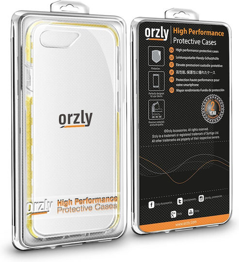 Orzly Fusion Задна Корица Силикон Черен iPhone 8/7 Plus