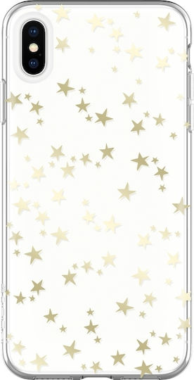 Incipio iPhone Xs Max DESIGN Stars Back Cover Silicone Transparent (iPhone XS Max)