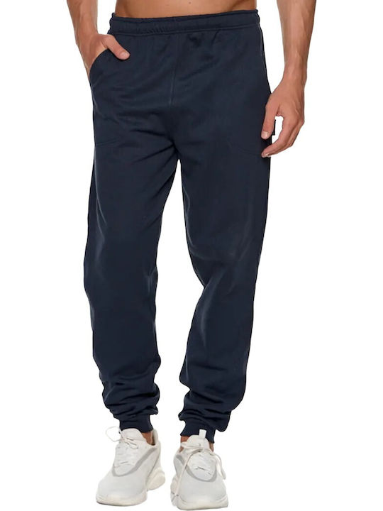 Pantaloni de Trening cu Elastic Albastru Marin