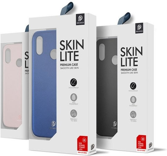 Dux Ducis Skin Lite Back Cover Piele artificială Albastru (Galaxy A10)