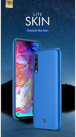 Dux Ducis Skin Lite Back Cover Piele artificială Albastru (Galaxy A10)
