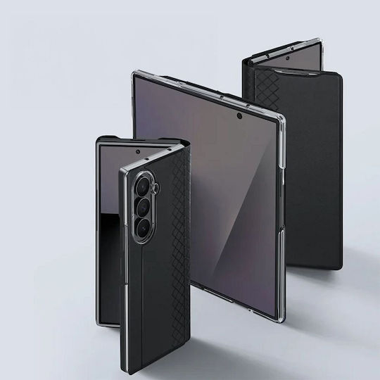 Dux Ducis Bril Back Cover aus Leder Schwarz (Galaxy Z Fold8 Ultra)