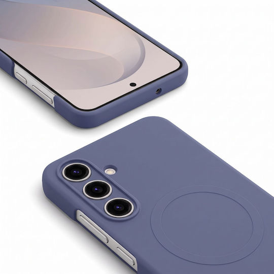 Samsung EF-ES741CLE Silikon-Magnet-Cover Galaxy S26 FE S741 Blauviolett Original-Handyhülle