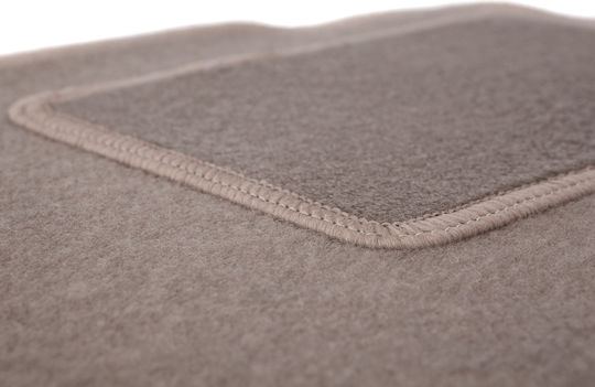 Front Car Mats Porsche Boxster 718 Roadster 2016 Beige