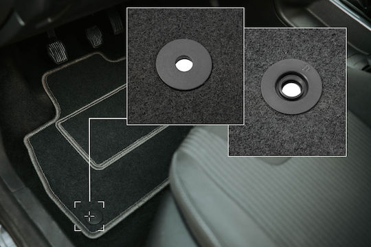 Velour Driver’s Mat Renault Trafic Iii Van 2014 Graphite