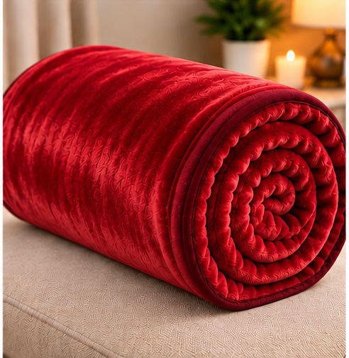Decotelia Double Blanket 220x240 cm Fire Red