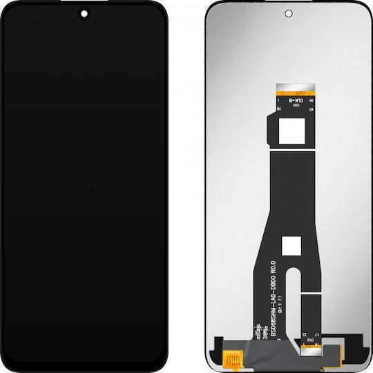Οθόνη με Μηχανισμό Αφής για Honor 90 Smart, X7b 4G, X7b 5G (Μαύρο)
