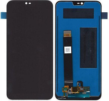 Екран със Сензорен Механизъм за Nokia 7.1 (Черен)