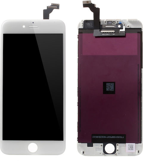 Екран със Сензорен Механизъм за iPhone 6 Плюс (Бял)