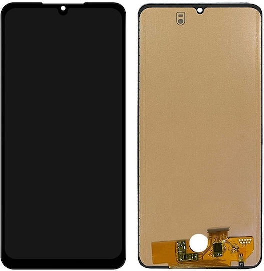 Ecran cu Mecanism de Atingere pentru Galaxy M22 (Negru)