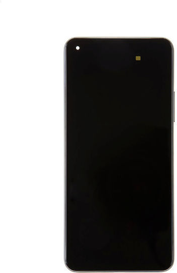 Screen with Touch Mechanism and Frame for Mi 11 Lite (Black)