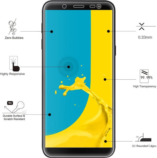 Eiger 2.5D Tempered Glass (Galaxy J6)