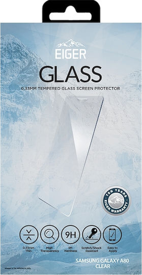 Eiger 2.5D Tempered Glass (Galaxy A80)