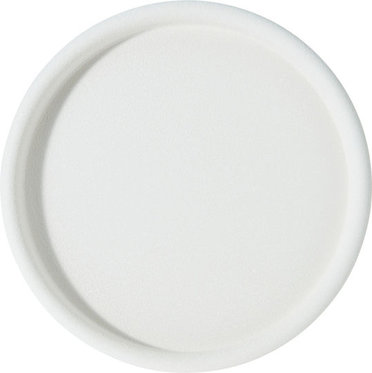 Декоративен Метален Поднос K-m Off Кръгъл 31.5x31.5x2.5cm