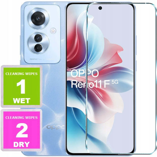 TelForceOne 2.5D Tempered Glass (Oppo Reno 11F 5G (Global))