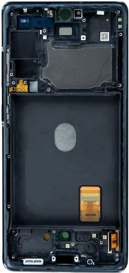 Екран със Сензорен Механизъм и Рамка за Galaxy S20 FE (Син)