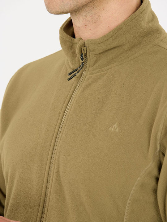 Herren-Fleecejacke Gothic Olive