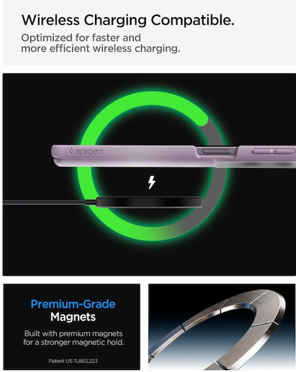 Spigen Airskin Zero MagSafe Galaxy Z Fold 8 in Frost Lavender 8800337255294