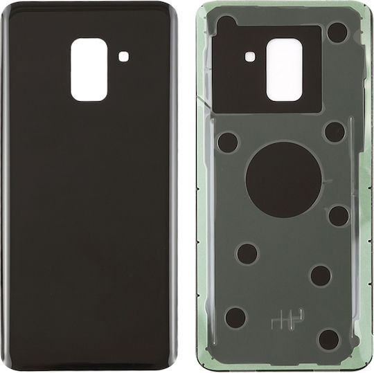 Replacement Back Cover Black for Galaxy A8 2018