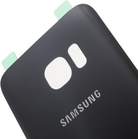 Batterieabdeckung Schwarz für Galaxy S7 Edge