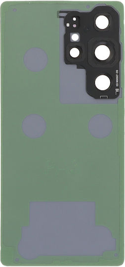 Battery Door Battery Door Adhesive Back Camera Lens Bezel Pink for Samsung Galaxy S25 Ultra
