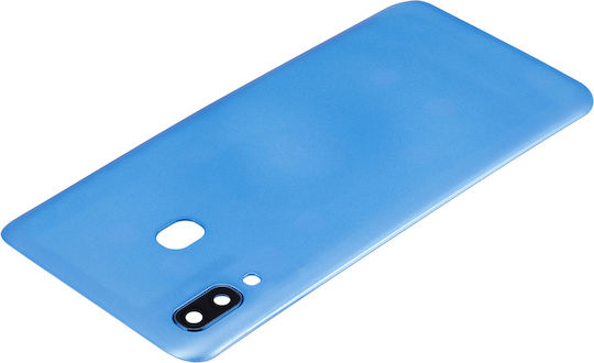 Back Cover Glass Camera Lens Samsung Galaxy A30 A305 2019 Aftermarket Plus Blue