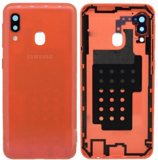 Κапак за замяна на батерията Коралов за Galaxy A20e