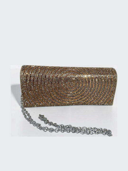 Goldene Damen-Clutch