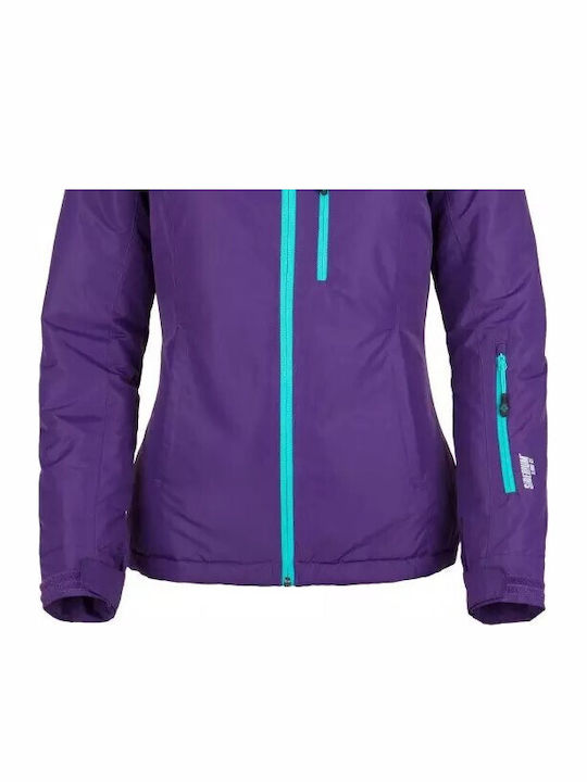 Kilpi Chip-w FL0084KI-VLT Women's Ski & Snowboard Jacket Purple