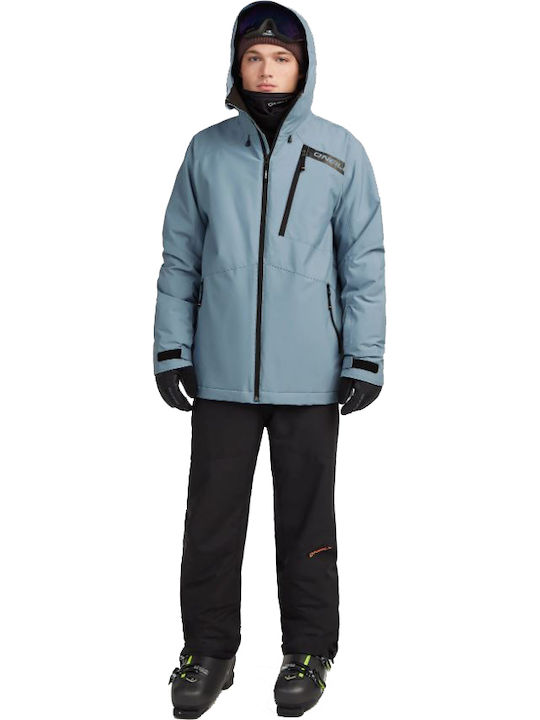 O'Neill Fwc'cruz 2500163-15100 Men's Turquoise Ski & Snowboard Jacket