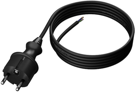 Plastrol Cablu De Alimentare Tip H05RR-F Cu Diametru 3x1mm² 1m