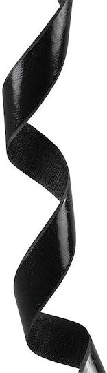 Self Adhesive Cable Strap Set 5m Black