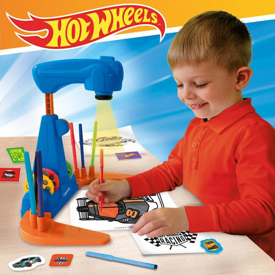 Lisciani Giochi Προτζέκτορας Ζωγραφικής Hot Wheels