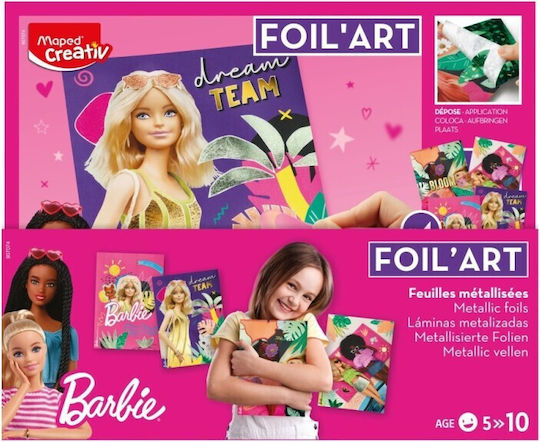 Maped Ζωγραφική Barbie Foil'art