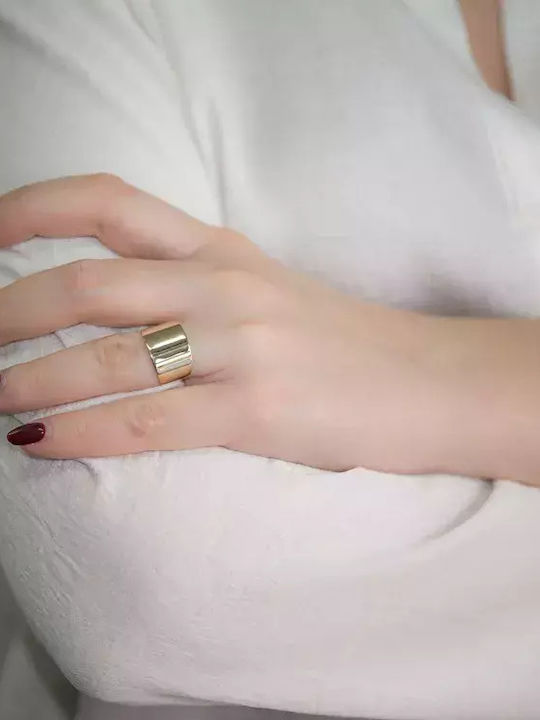 Women's Chevalier Gold Ring 9K